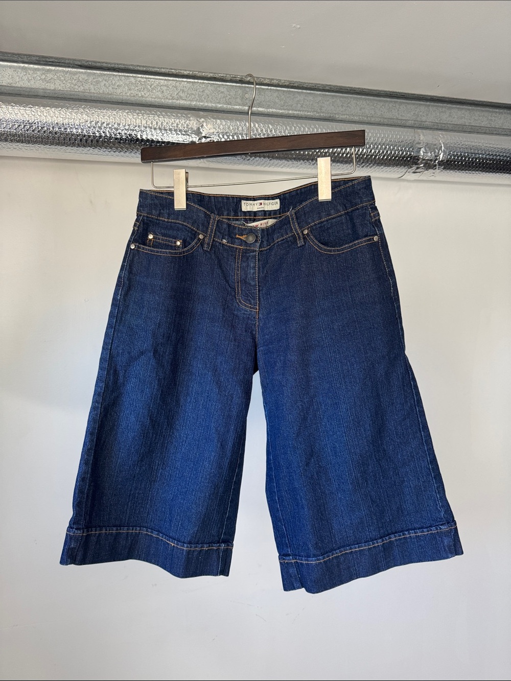 Tommy Hilfiger Dark Blue Denim Bermuda Shorts